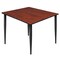 Regency Kahlo Square & Round Tables, 48 W, 48 L, 29 H, Wood, Metal Top, Cherry TPL4848CHBK - alternate 1